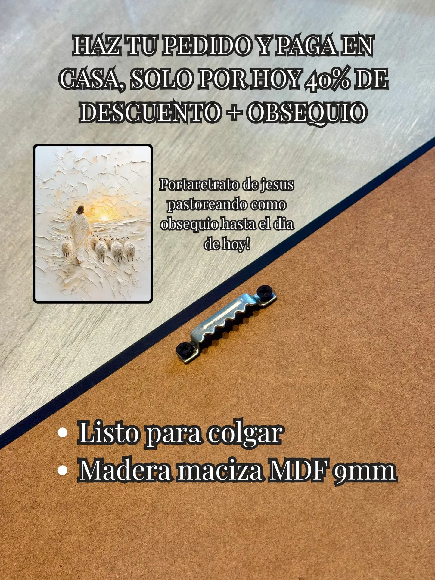 CUADRO DE JESUS SOBRE LAS AGUAS: EL CONOCE TU DOLOR